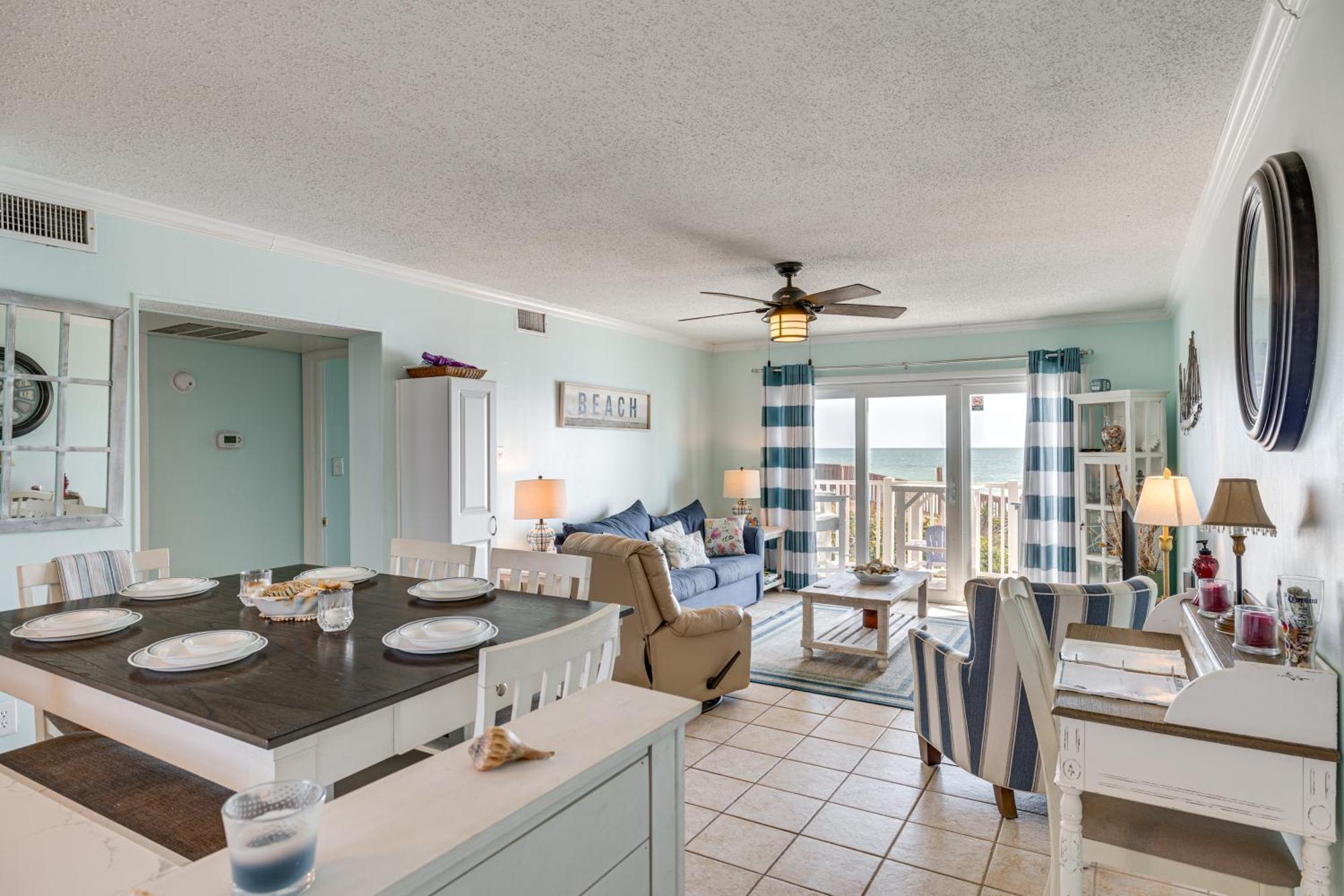 Steps To The Beach Oceanfront Condo With Lanai! Норт-Топсейл-Бич Экстерьер фото