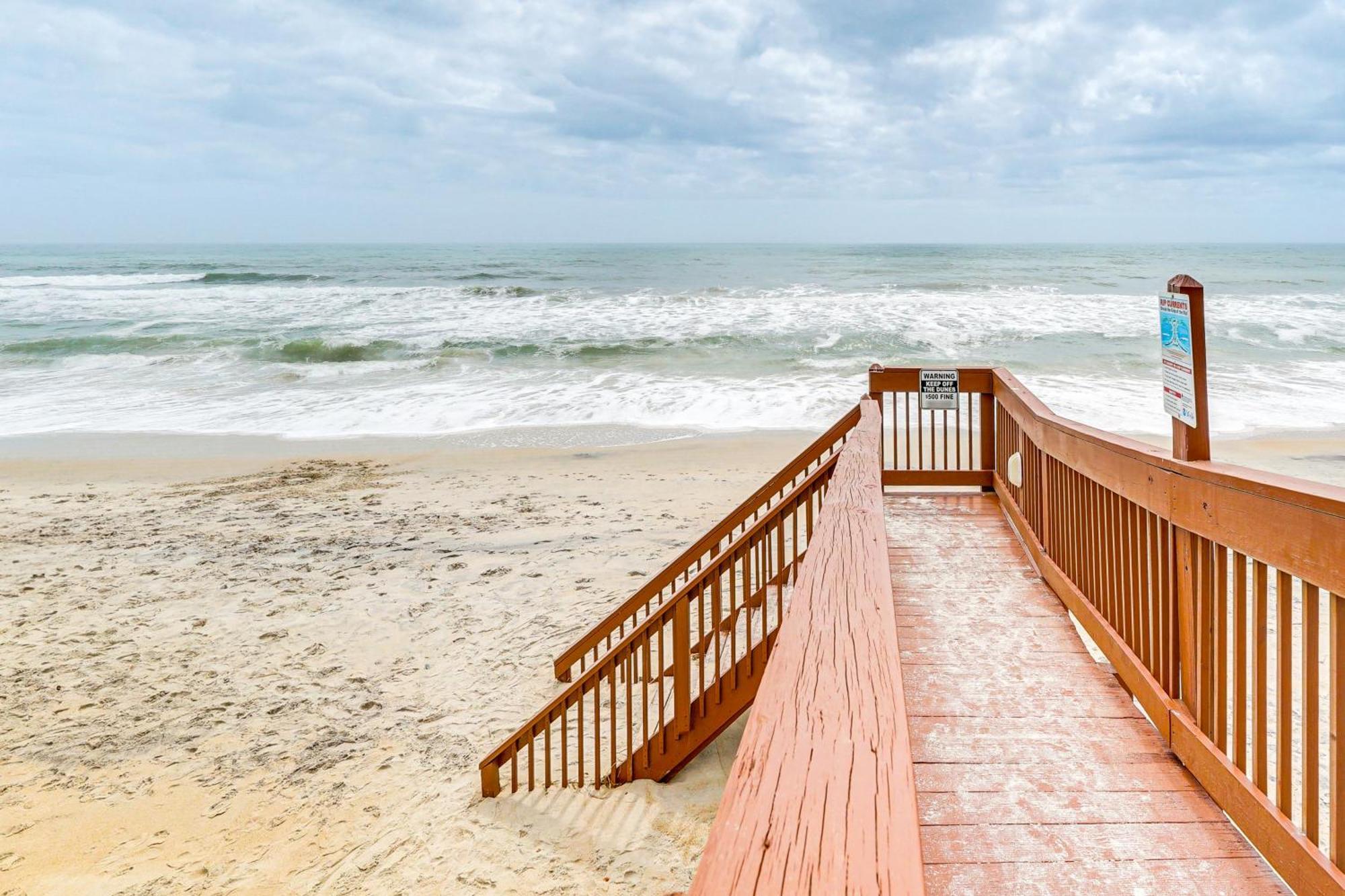 Steps To The Beach Oceanfront Condo With Lanai! Норт-Топсейл-Бич Экстерьер фото