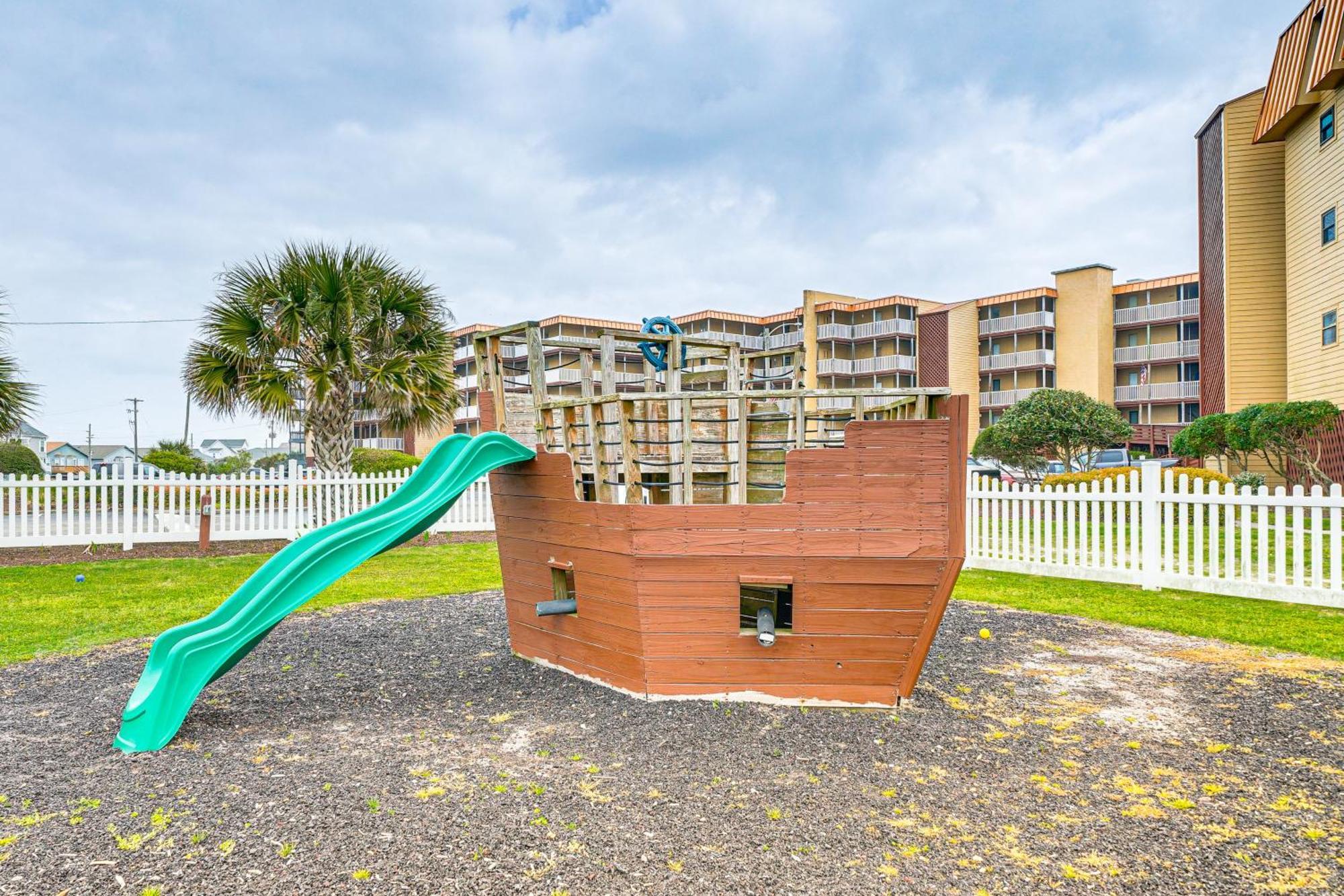Steps To The Beach Oceanfront Condo With Lanai! Норт-Топсейл-Бич Экстерьер фото
