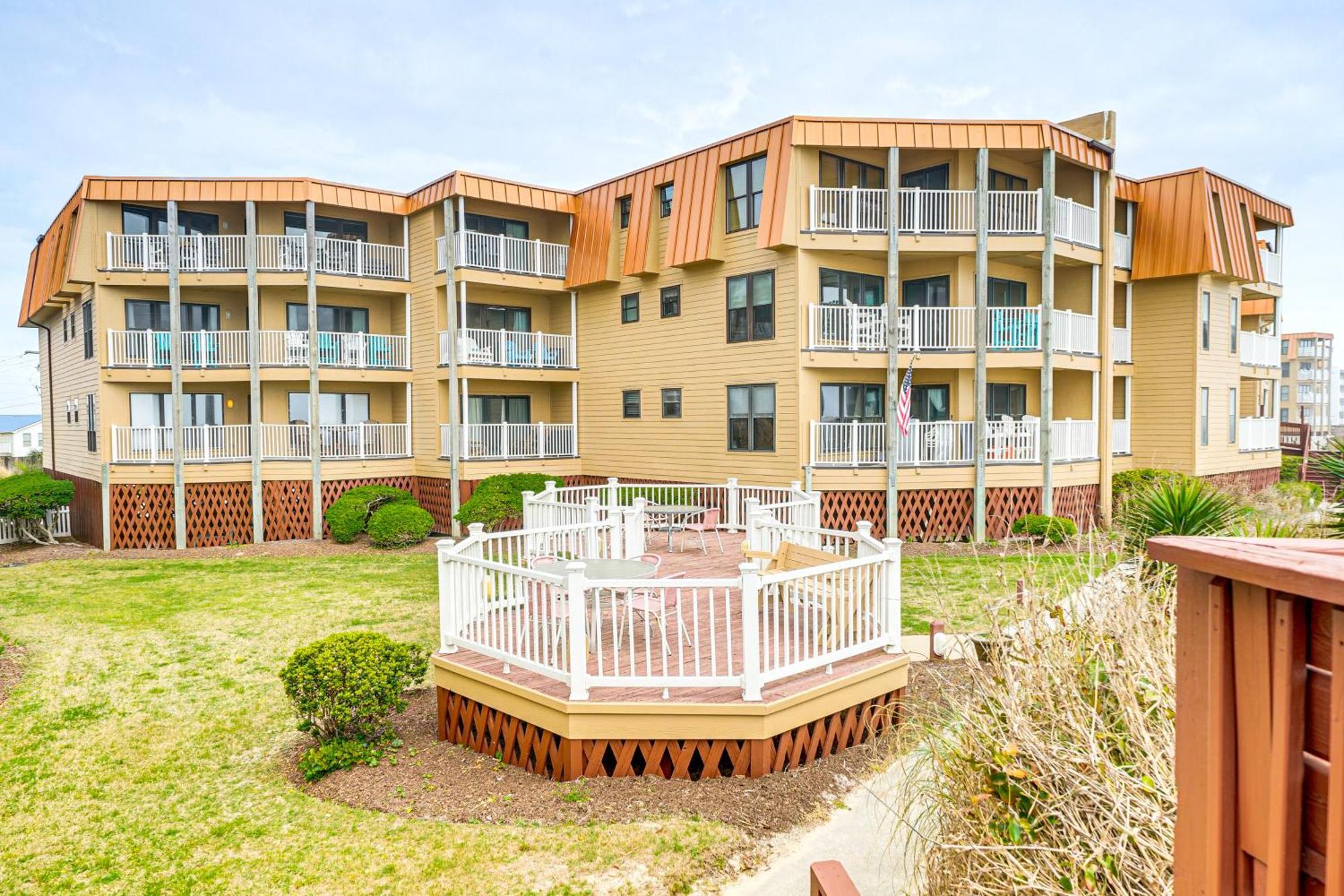 Steps To The Beach Oceanfront Condo With Lanai! Норт-Топсейл-Бич Экстерьер фото